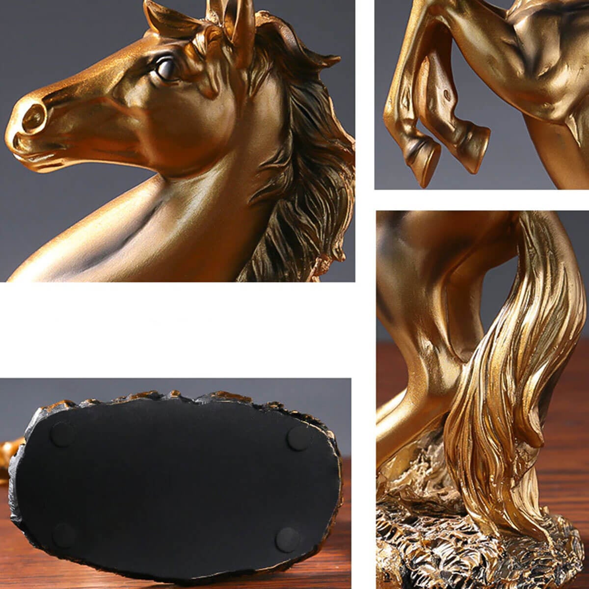 Horses Animals Abstract Interior Sculpture