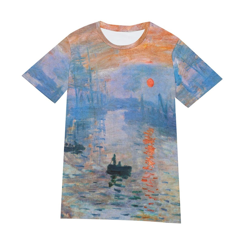 Syge person Sammenligning brug Impression Sunrise by Claude Monet T-Shirt – The Mob Wife