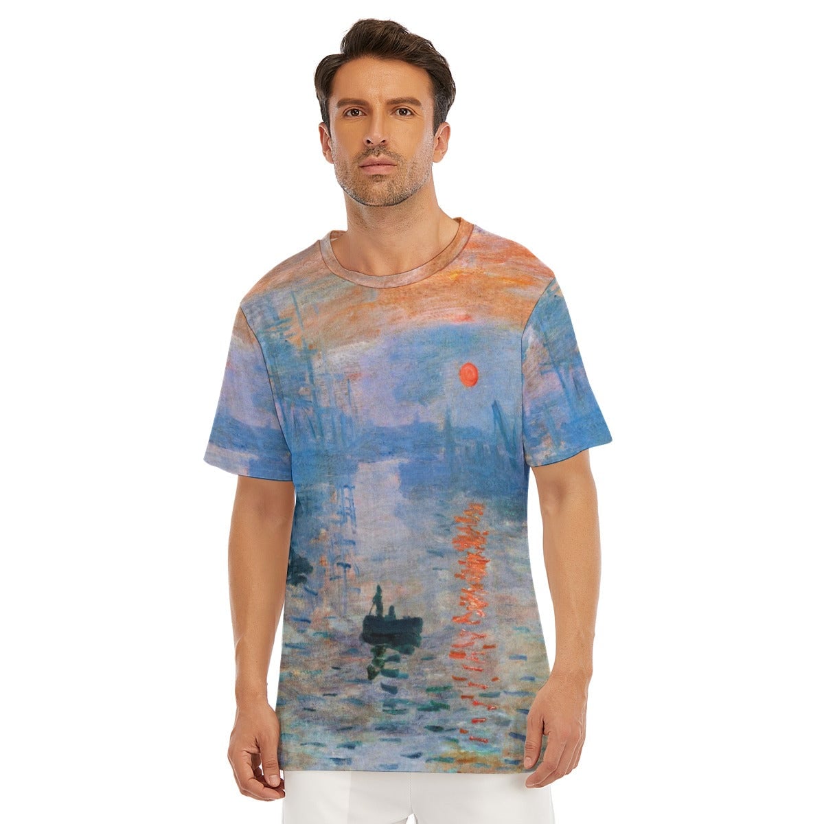 Impression Sunrise by Claude Monet T-Shirt