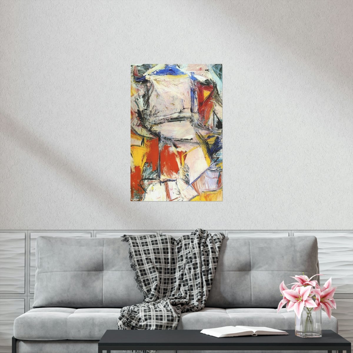 Interchange by Willem de Kooning Art Premium Posters – The Mob Wife