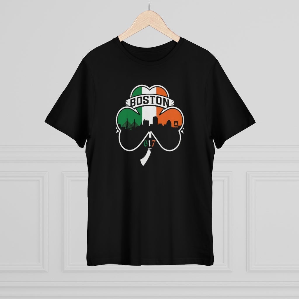 Irish Boston Massachusetts 617 T-shirt