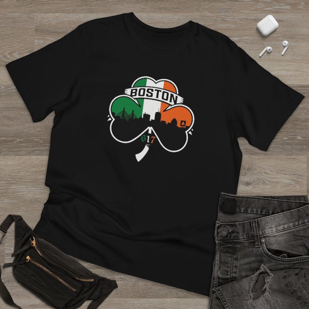 Irish Boston Massachusetts 617 T-shirt