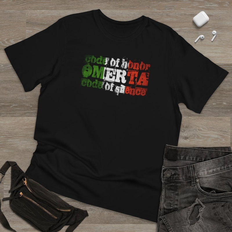 Italian Code of Honor Code of Silence Omerta T-shirt