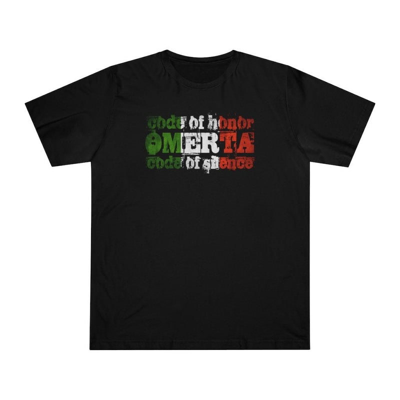 Italian Code of Honor Code of Silence Omerta T-shirt