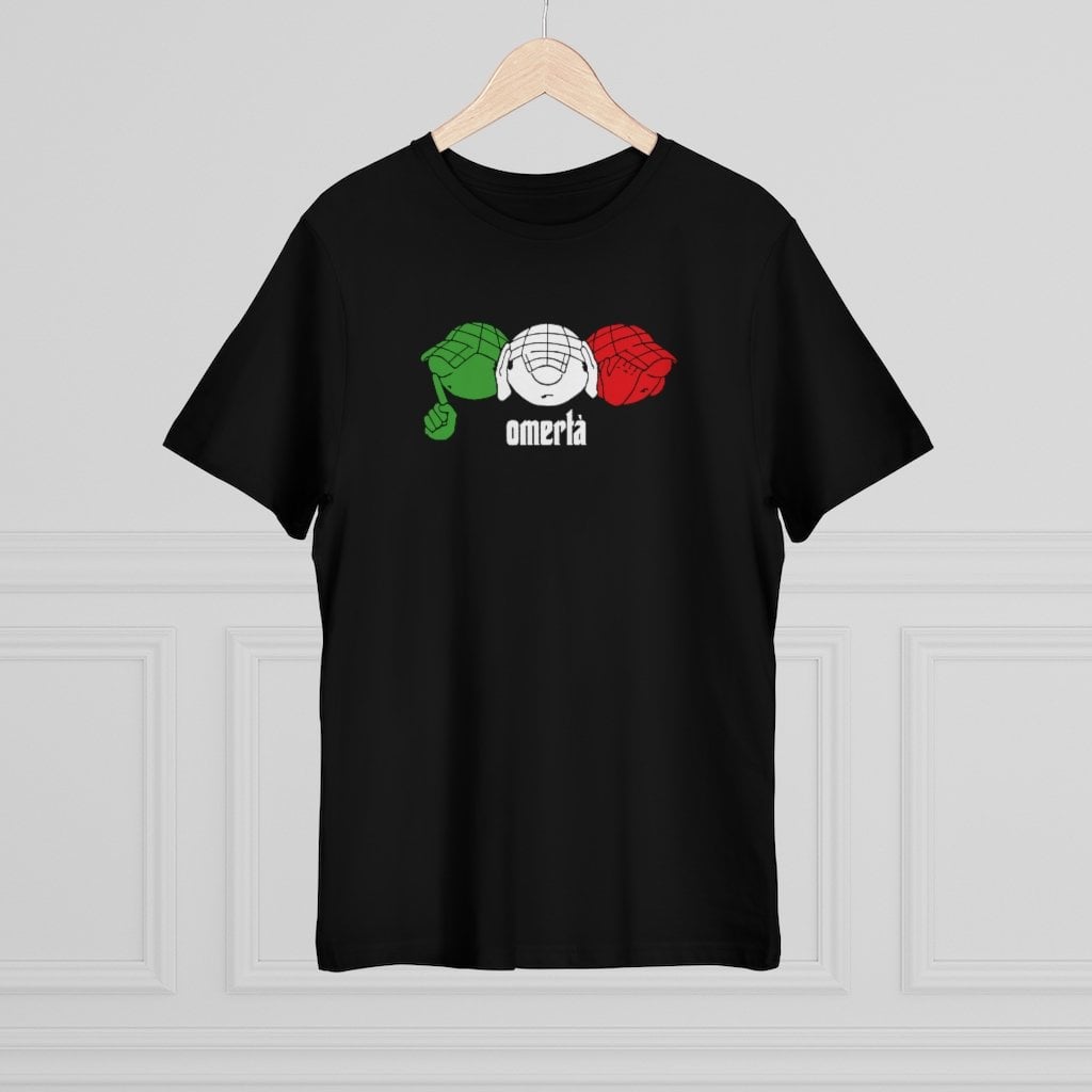 Italian Omerta Respect Loyalty Honor Code of silence Mafia T-shirt