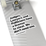 Judges lawyers and politicians Carlo Gambino Stickers