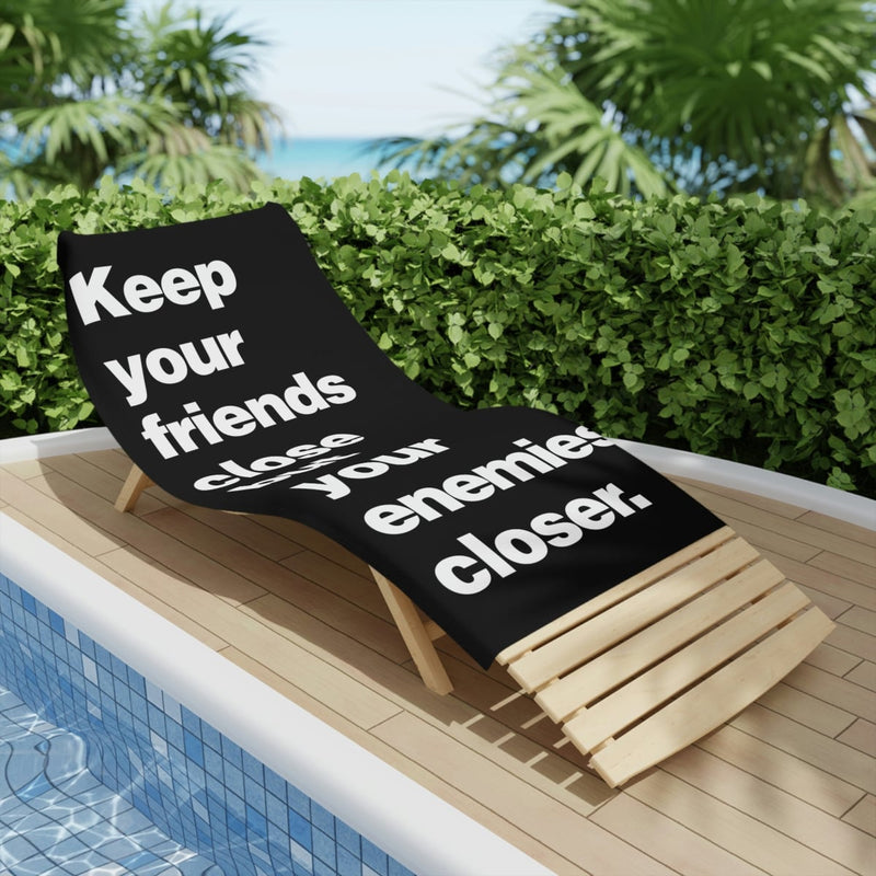 Keep Your Friends Close Beach Towels