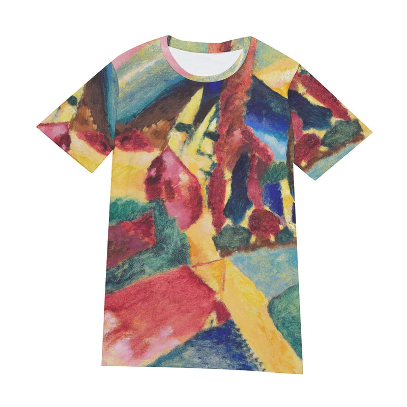 Landscape with Two Poplars Wassily Kandinsky T-Shirt