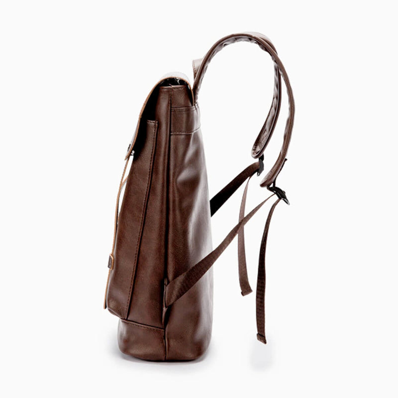 Leather Anti-Theft Waterproof Vintage Backpack