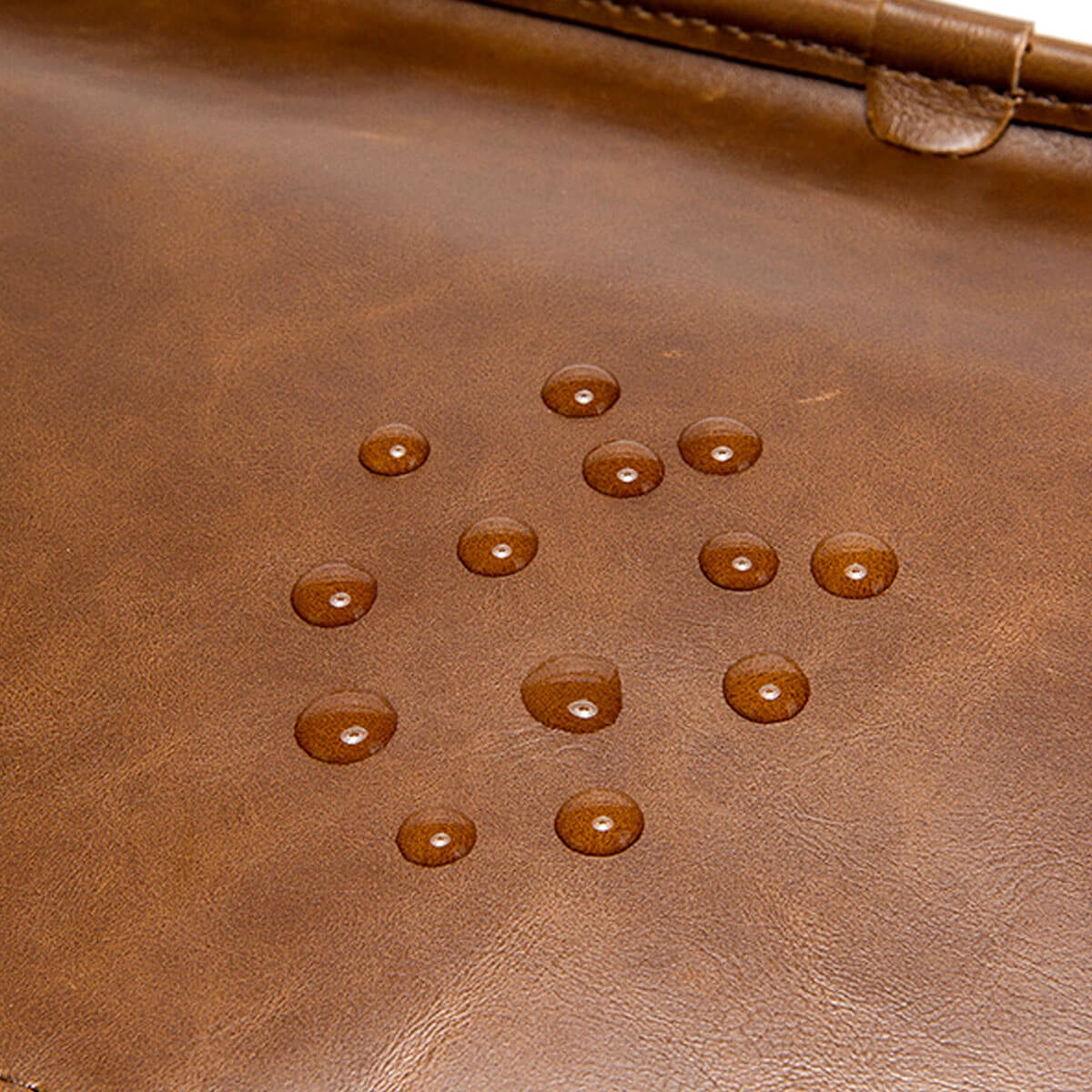 Leather Vintage Luxury Shoulder Laptop Briefcase