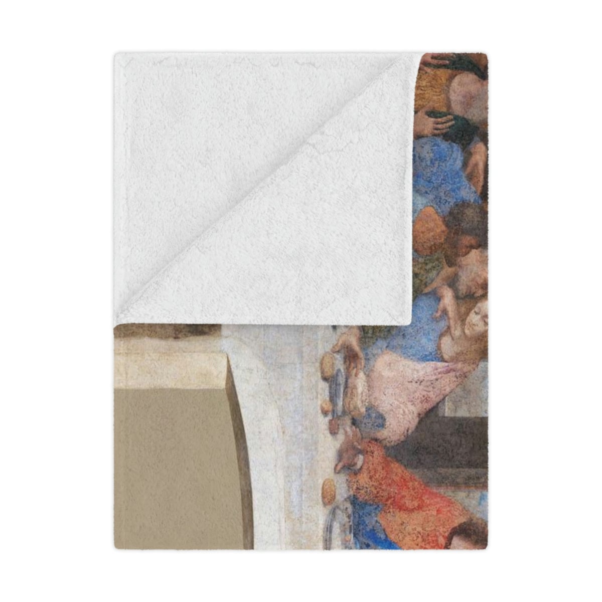 Iconic Renaissance Masterpiece - Micro-Fleece Throw Blanket