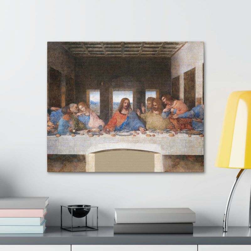 Leonardo Da Vinci The Last Supper Canvas Gallery Wraps