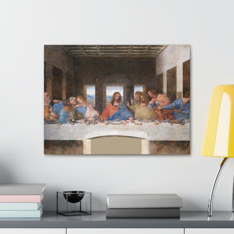 Leonardo Da Vinci The Last Supper Canvas Gallery Wraps