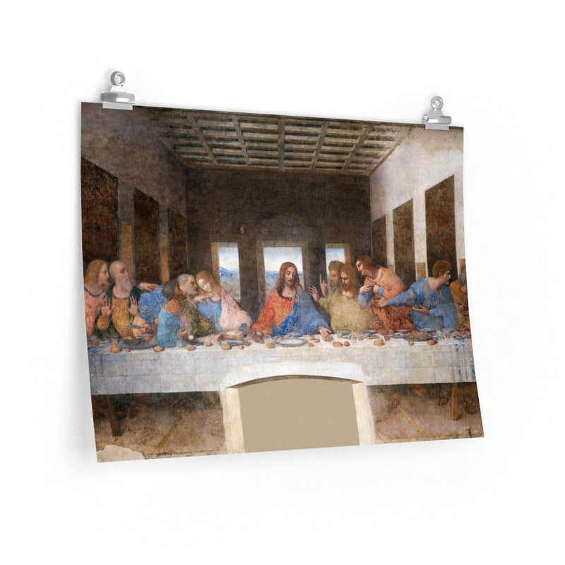 Leonardo Da Vinci The Last Supper Premium Posters