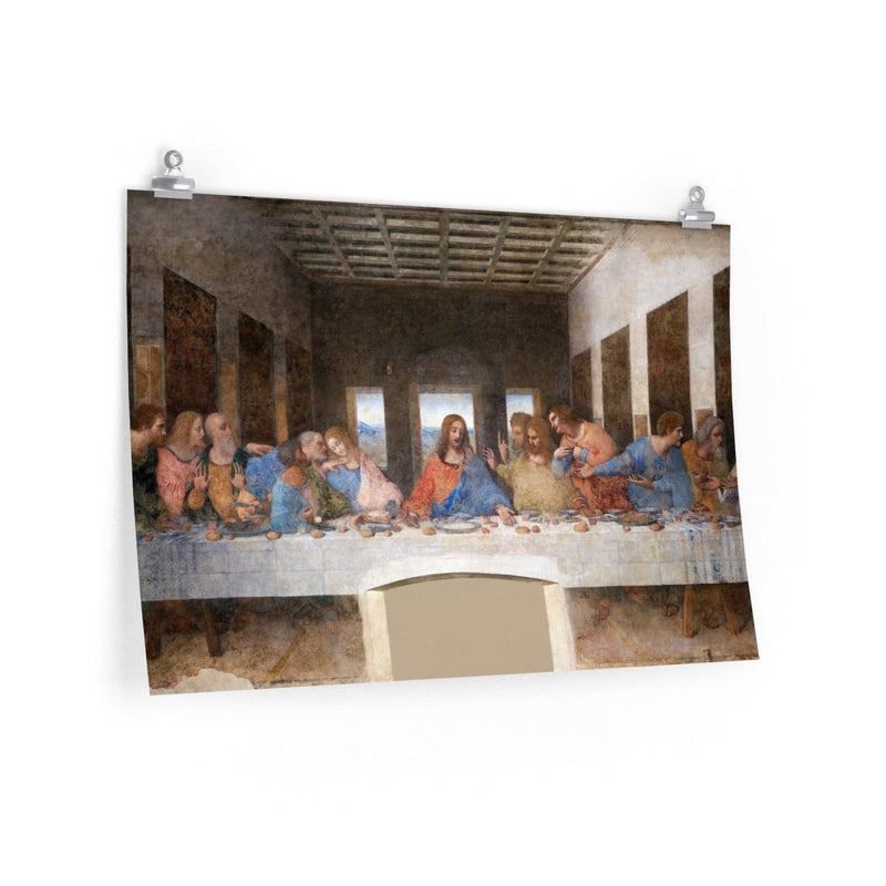 Leonardo Da Vinci The Last Supper Premium Posters