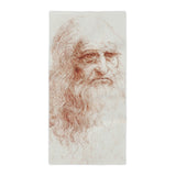 Leonardo da Vinci’s Self-portrait Beach Towels