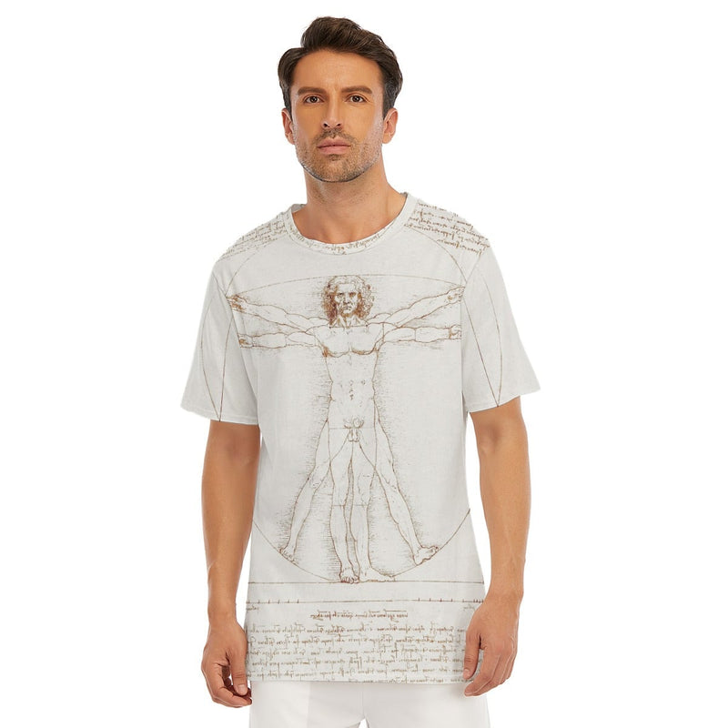 Leonardo da Vinci’s Vitruvian Man T-Shirt - Iconic Painting