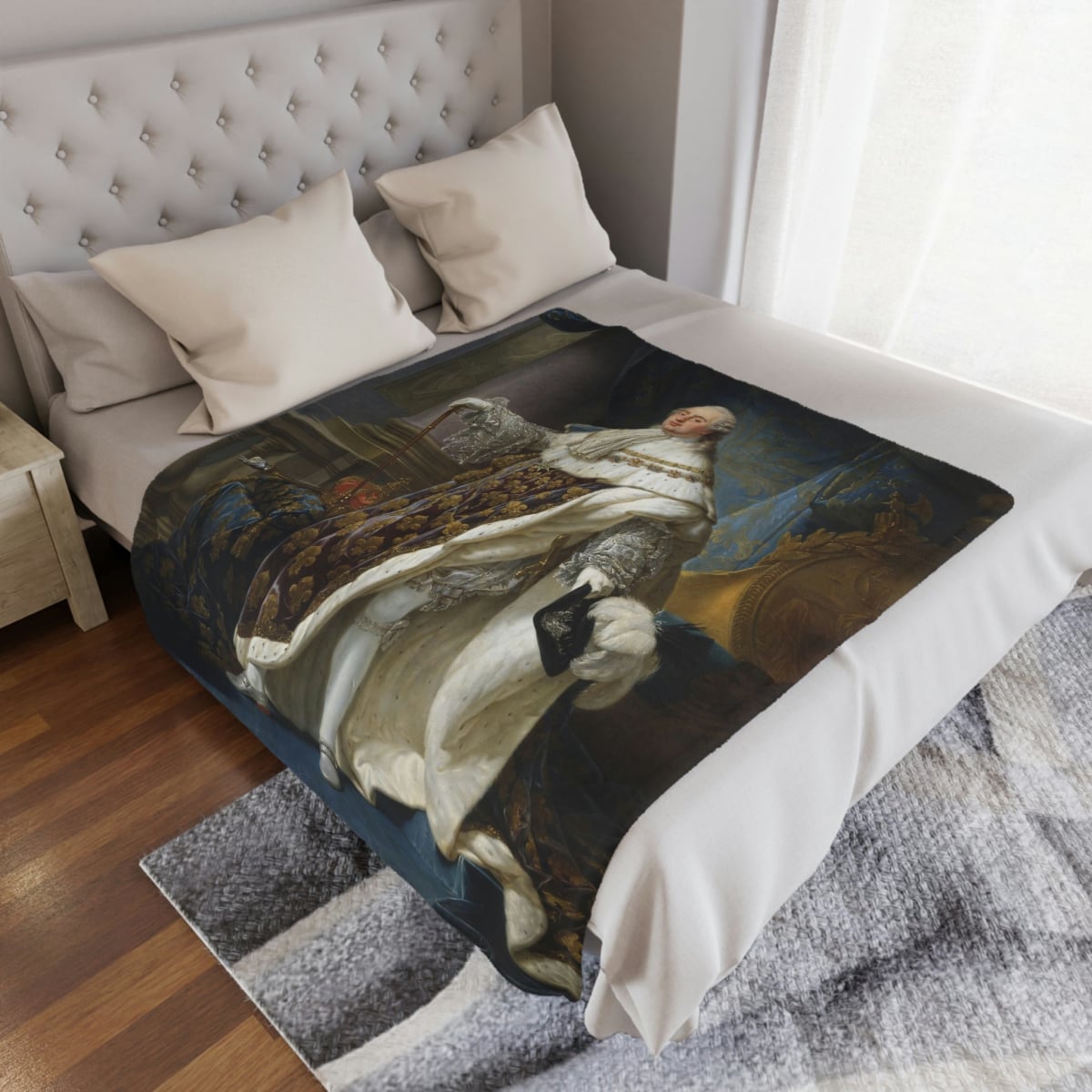 Louis XVI Art Blanket - Regal Home Decor
