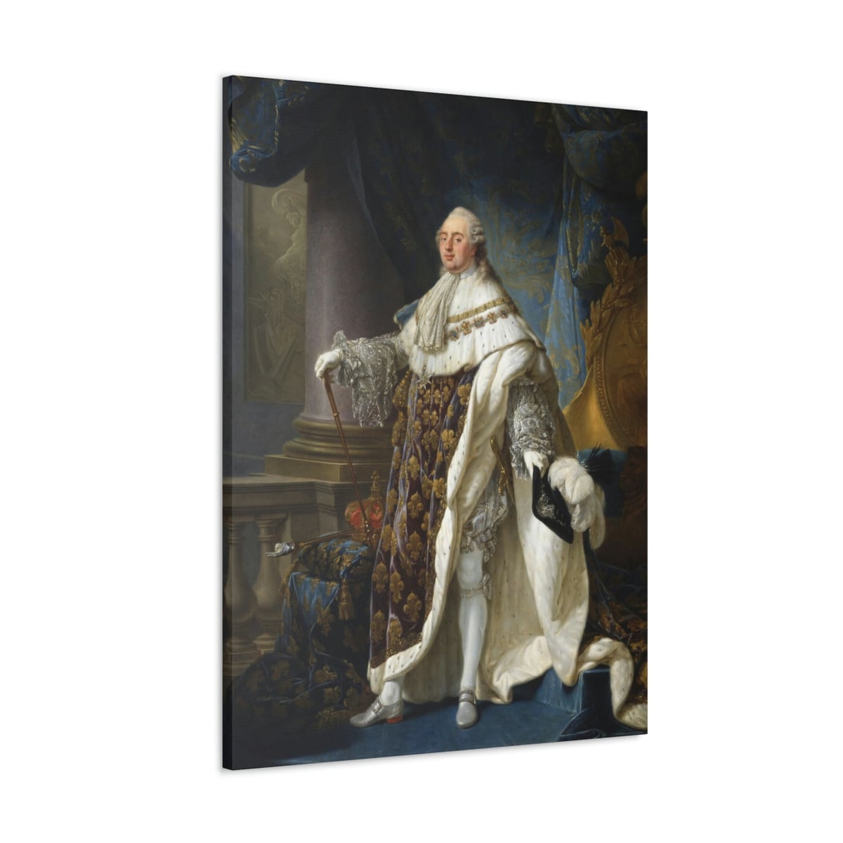 Louis XVI Roi de France et de Navarre Canvas Gallery Wraps