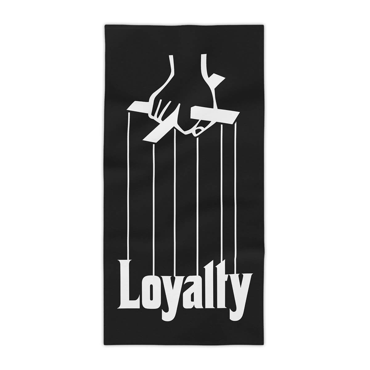 Loyalty is everything La Famiglia Beach Towel