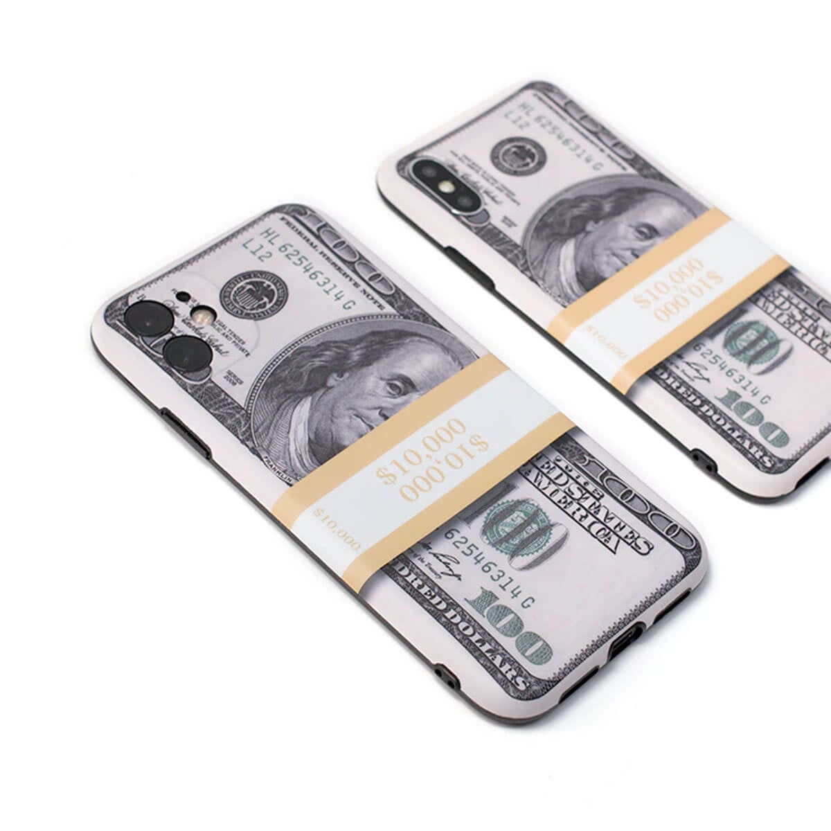 Luxury 10000 US Dollar Money Phone Case for iPhones