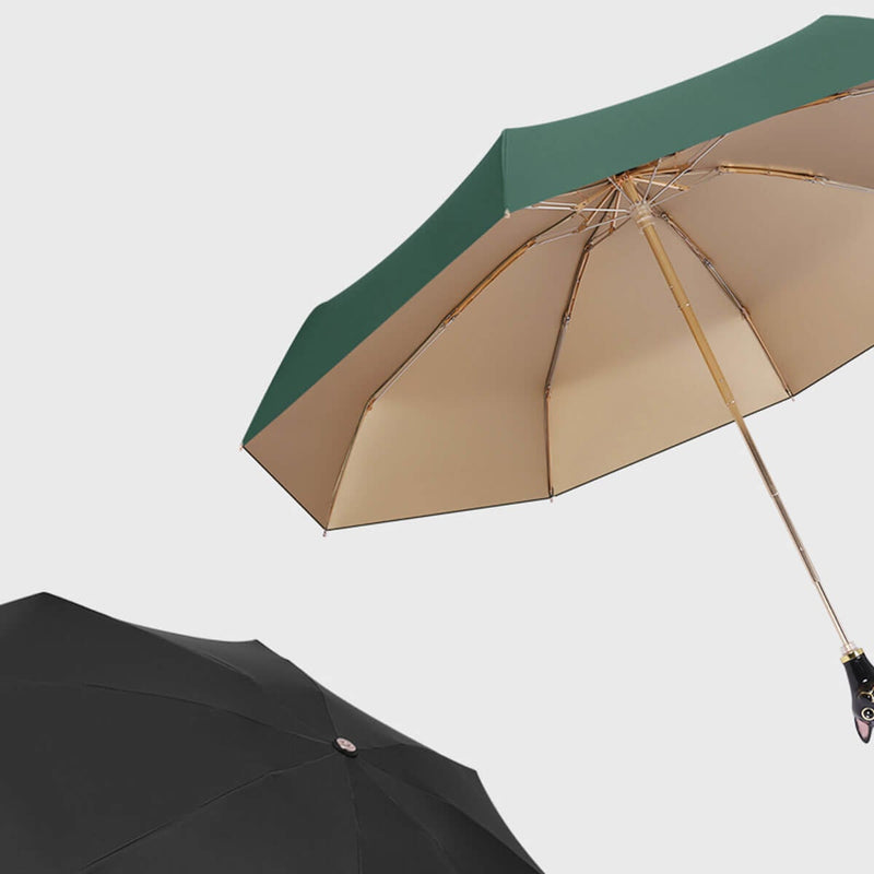 Luxury Cute Cat Folding Women’s Fashion Premium Umbrella