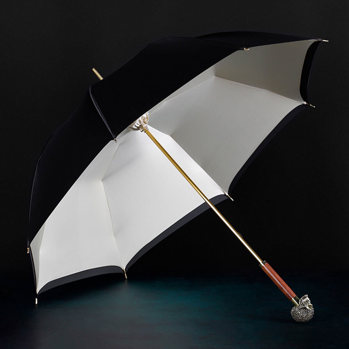 Luxury Long Handle Premium Double Layer Skull Umbrella