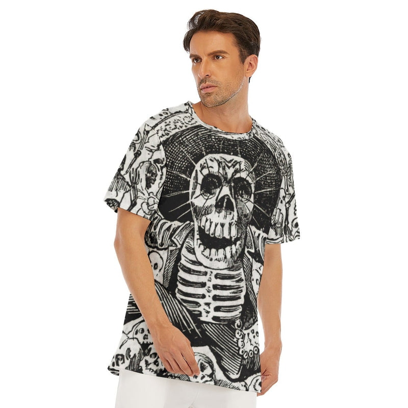 Mexican Skeleton Art Jose Guadalupe T-Shirt - Skull Tee