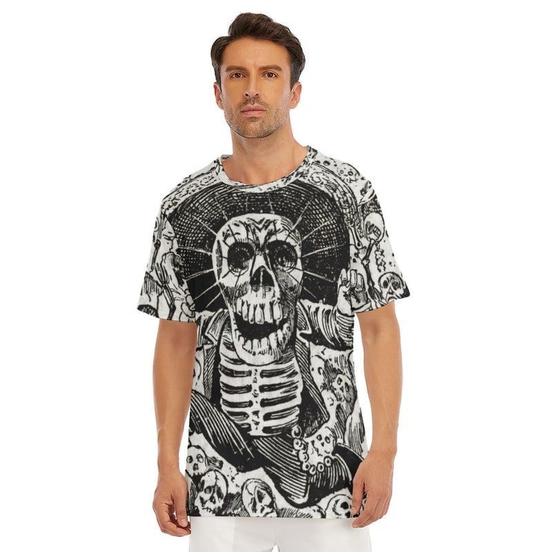 Mexican Skeleton Art Jose Guadalupe T-Shirt - Skull Tee