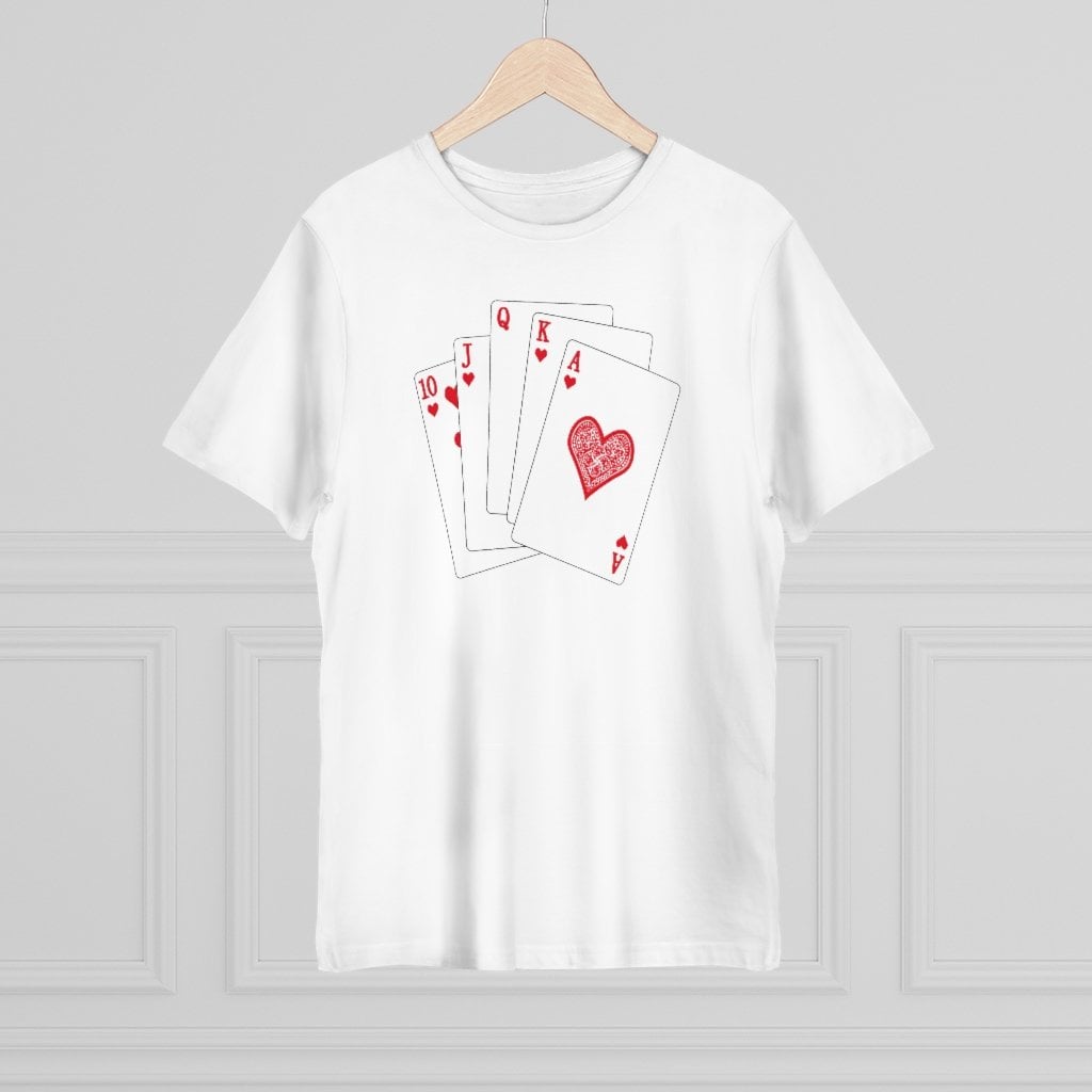Mobster Winning hand Cards Royal Flush T-shirt