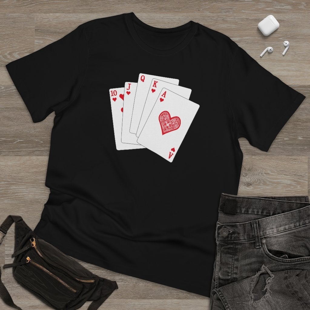 Mobster Winning hand Cards Royal Flush T-shirt – The Mob Wife