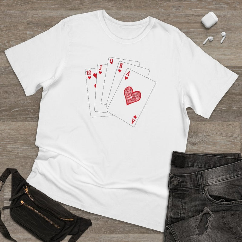 Mobster Winning hand Cards Royal Flush T-shirt