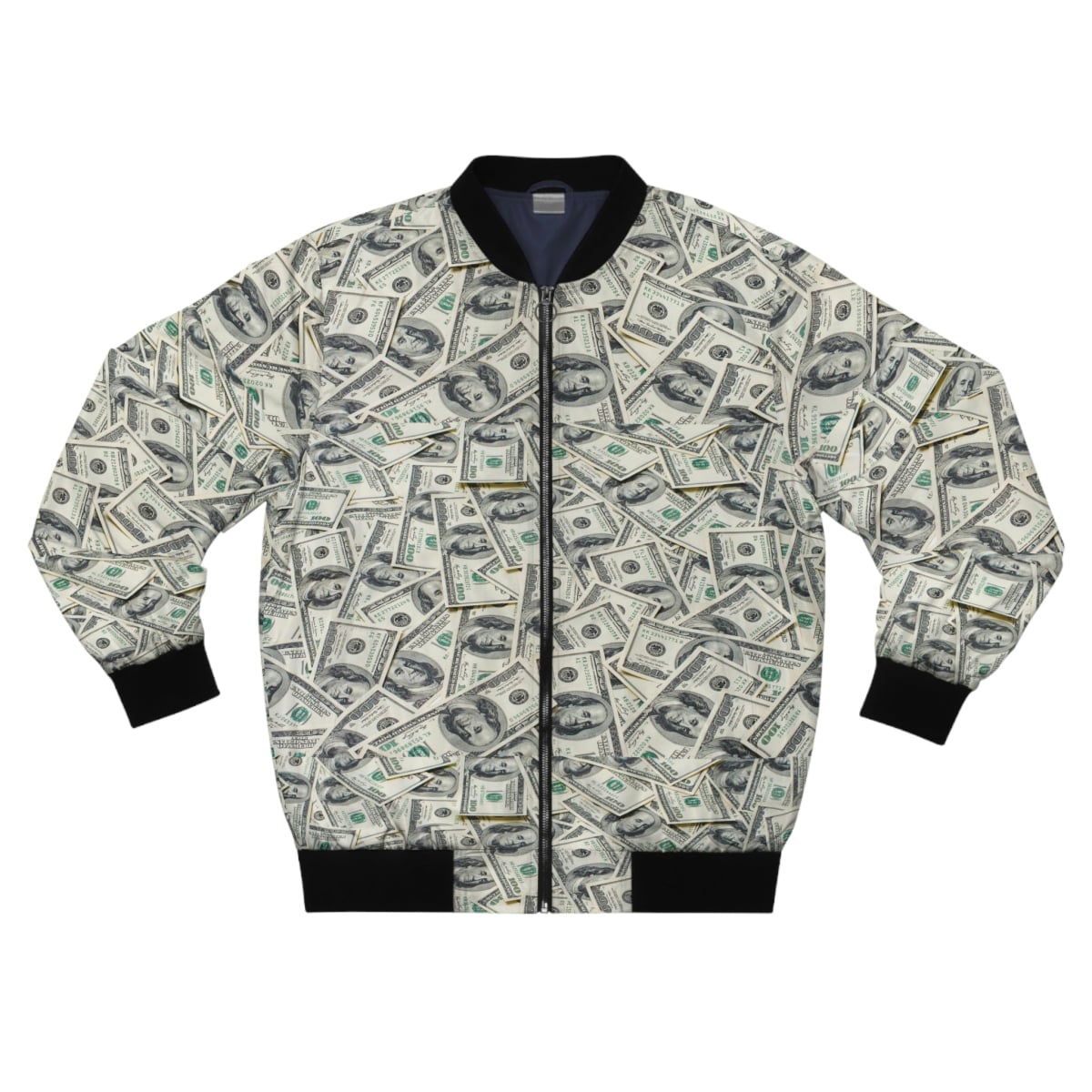 Money Art Bomber Jacket