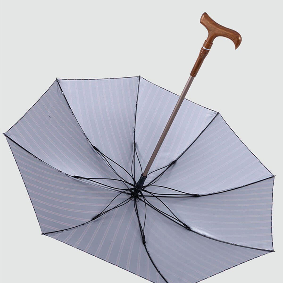 Multifunctional Crutch Luxury Umbrella Walking Stick