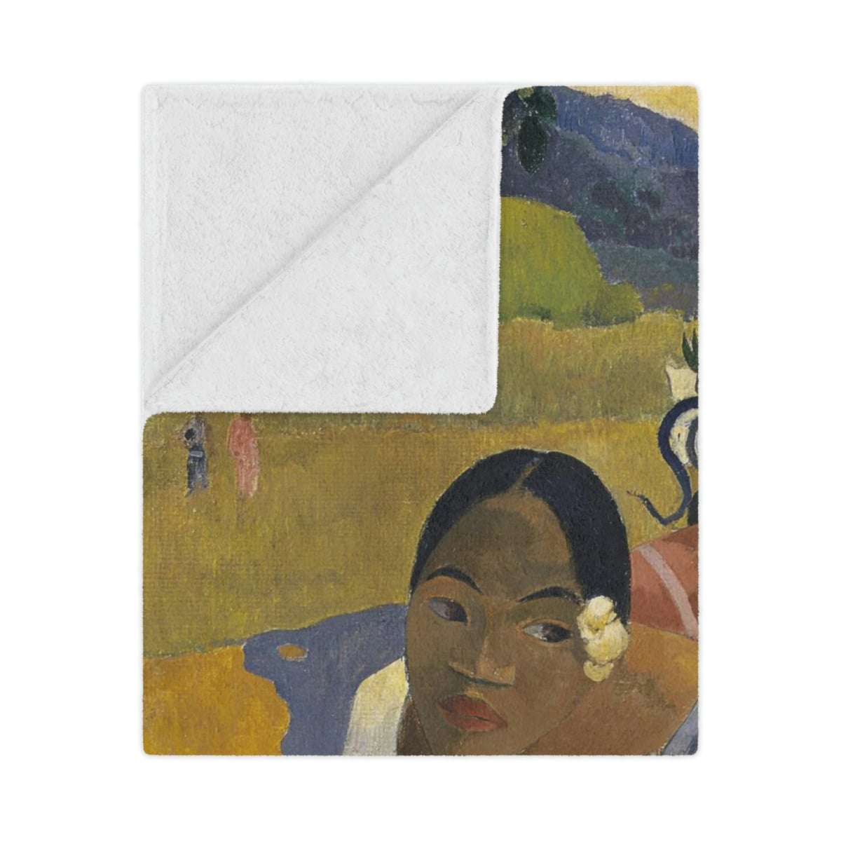 Shop the Nafea Faa Ipoipo Art Blanket: Gauguin’s Masterpiece