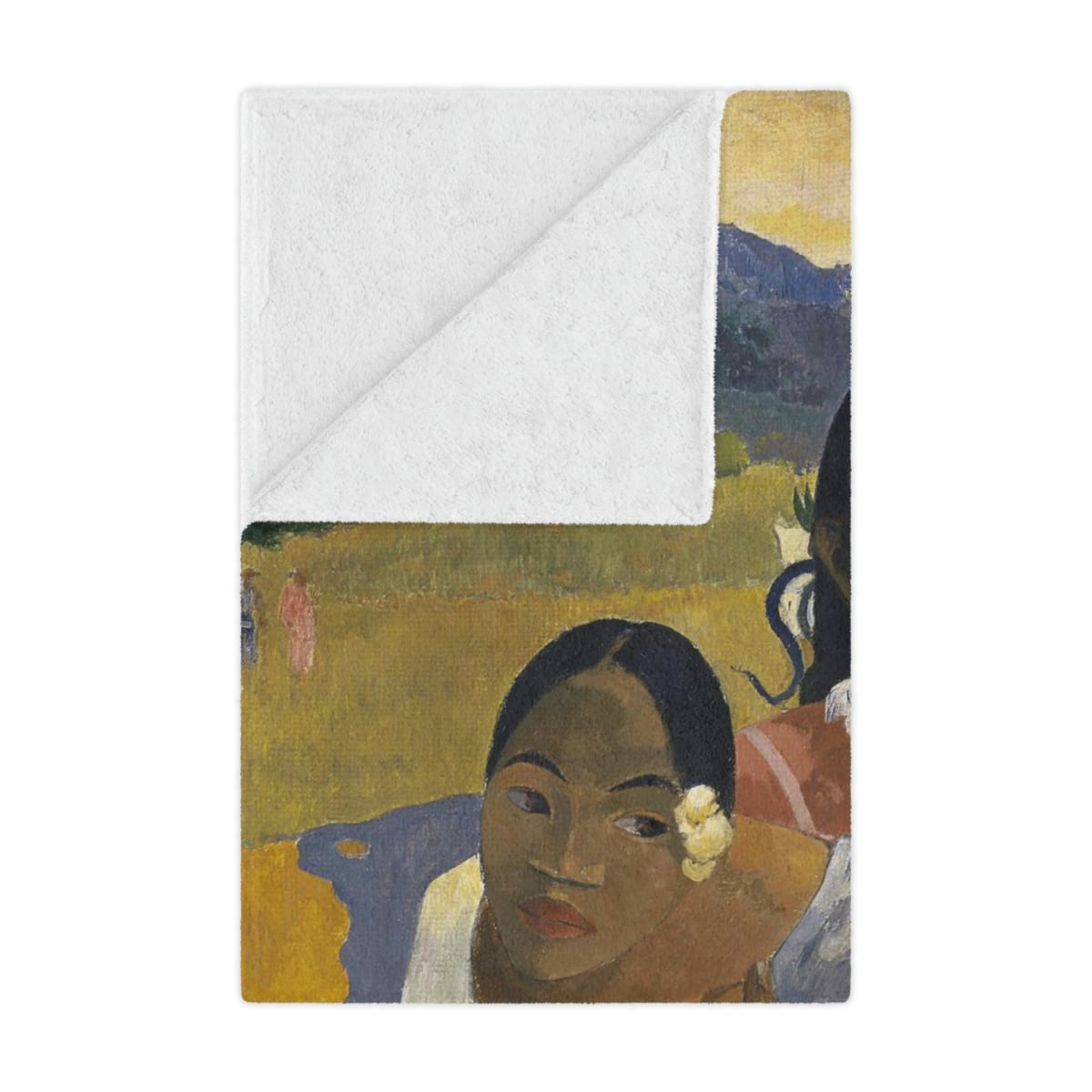 Shop the Nafea Faa Ipoipo Art Blanket: Gauguin’s Masterpiece