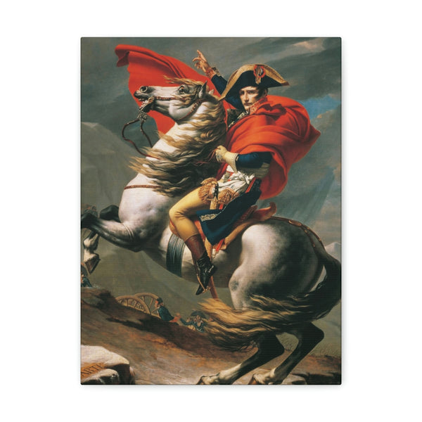 Napoleon Crossing the Alps Canvas Gallery Wraps