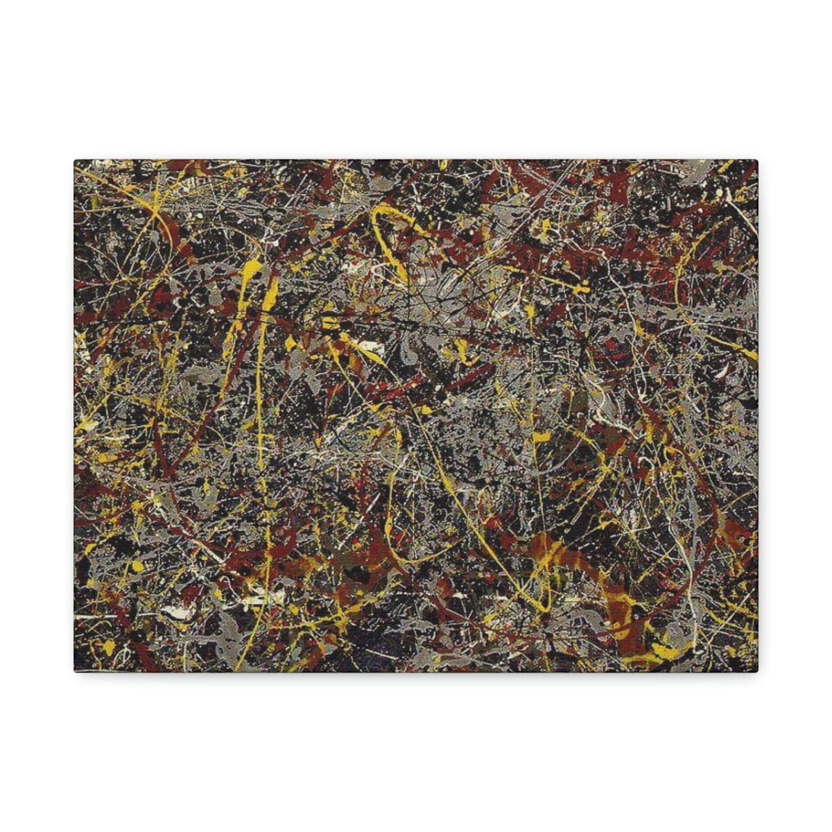 No 5 1948 by Jackson Pollock Art Canvas Gallery Wraps