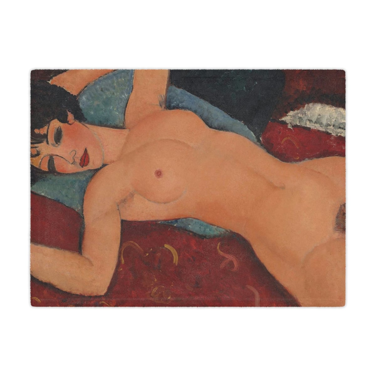 Nu couché’ by Amedeo Modigliani Art Blanket - Iconic Comfort & Style