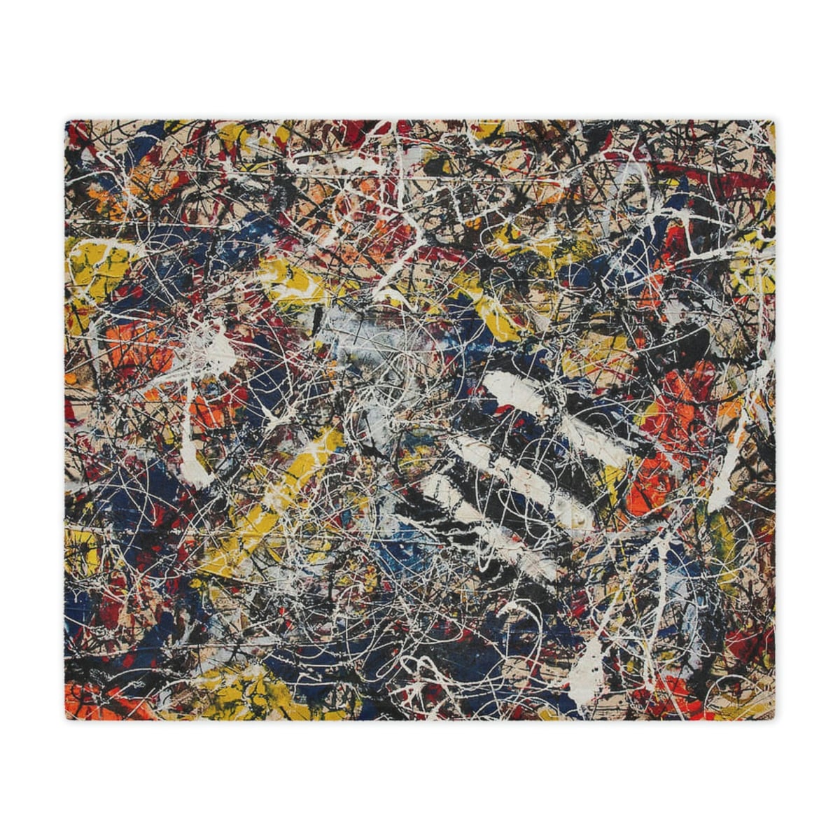 Enhance Your Decor with Number 17A Jackson Pollock Blanket