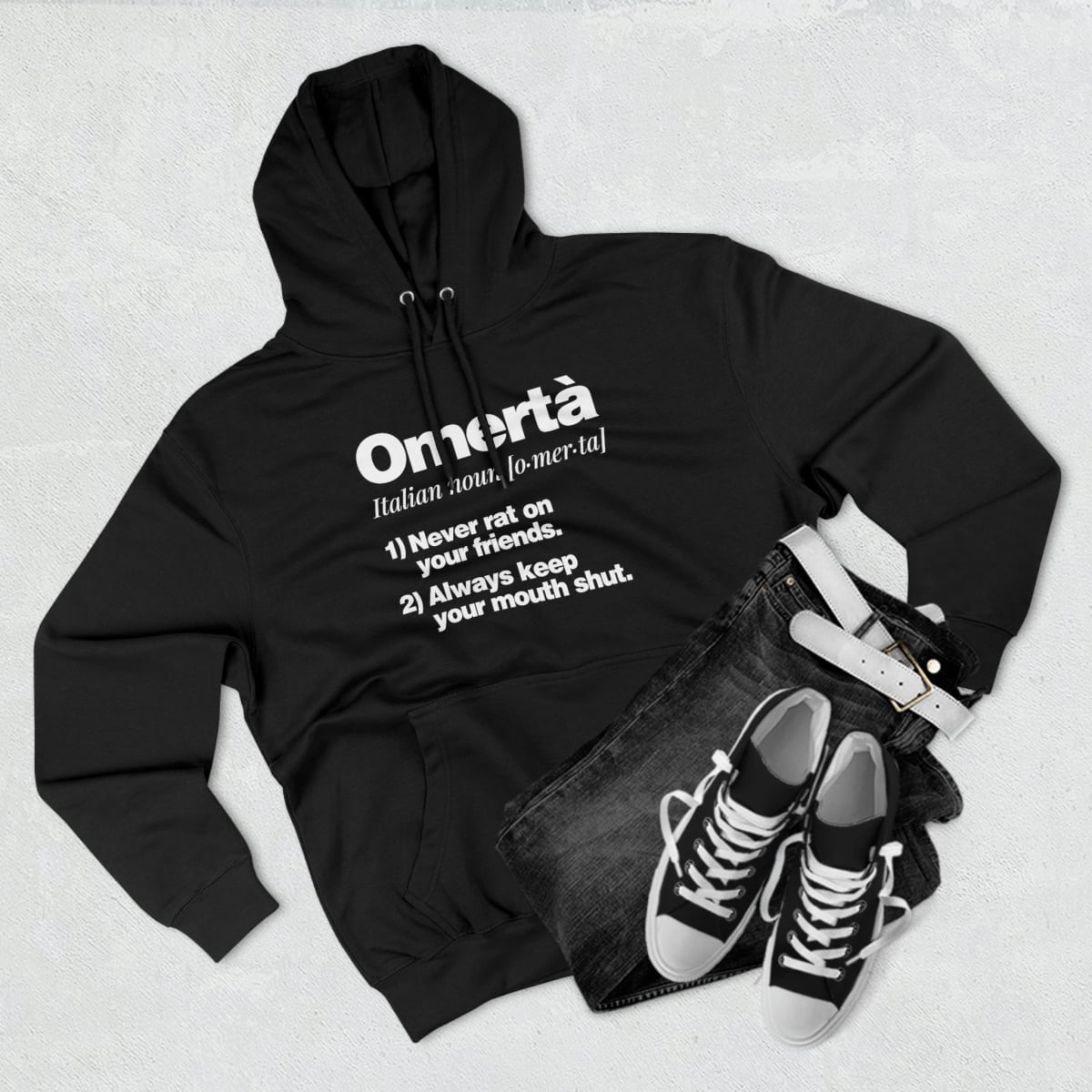 Omerta hoodie best sale