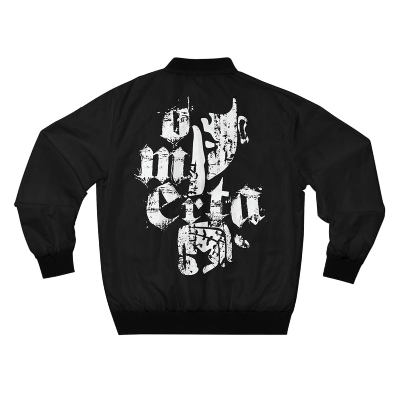 Omerta Mobster saying Code of Silence Bomber Jacket