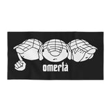 Omerta Ultras on tour Acab Code of Silence Beach Towel