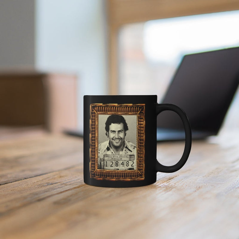 Pablo Emilio Escobar Gaviria Medellín Boss El Patron Black mug 11oz