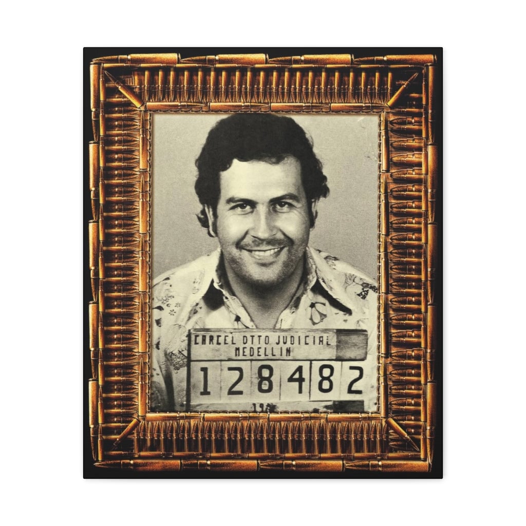 Pablo Emilio Escobar Gaviria Medellin El Patron Canvas Gallery Wraps