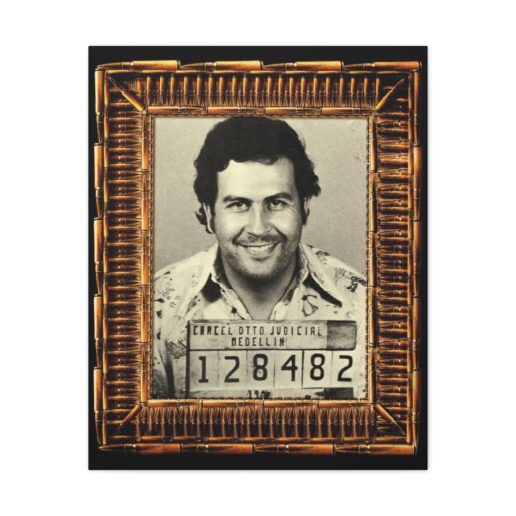 Pablo Emilio Escobar Gaviria Medellin El Patron Canvas Gallery Wraps