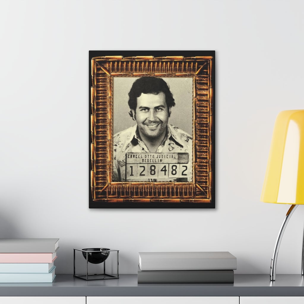 Pablo Emilio Escobar Gaviria Medellin El Patron Canvas Gallery Wraps