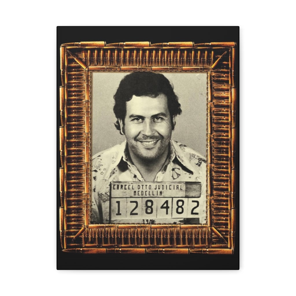 Pablo Emilio Escobar Gaviria Medellin El Patron Canvas Gallery Wraps