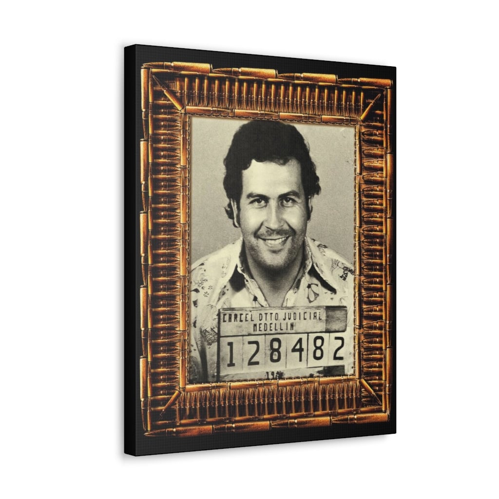 Pablo Emilio Escobar Gaviria Medellin El Patron Canvas Gallery Wraps