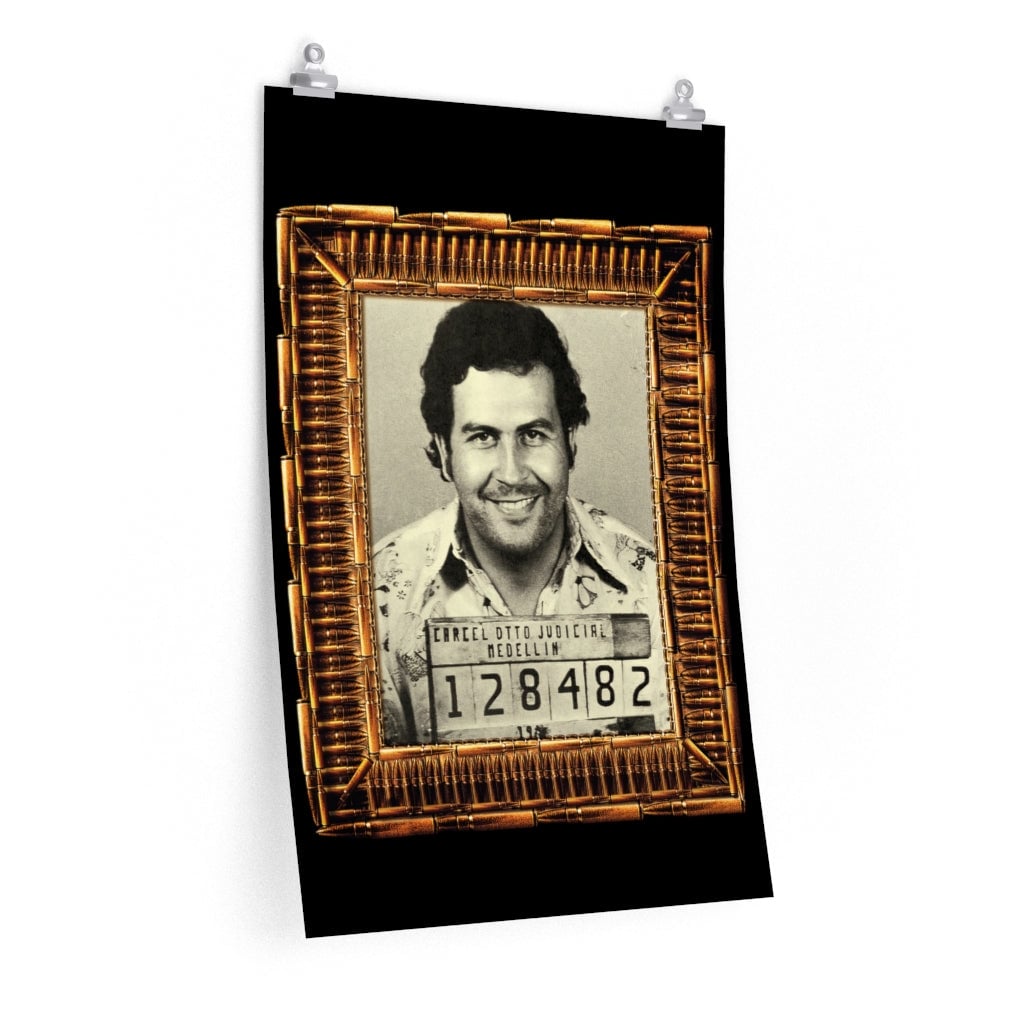 Pablo Emilio Escobar Gaviria Medellin El Patron Premium Posters